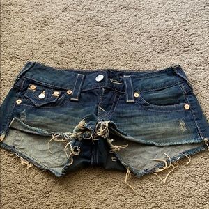 True religion shorts
